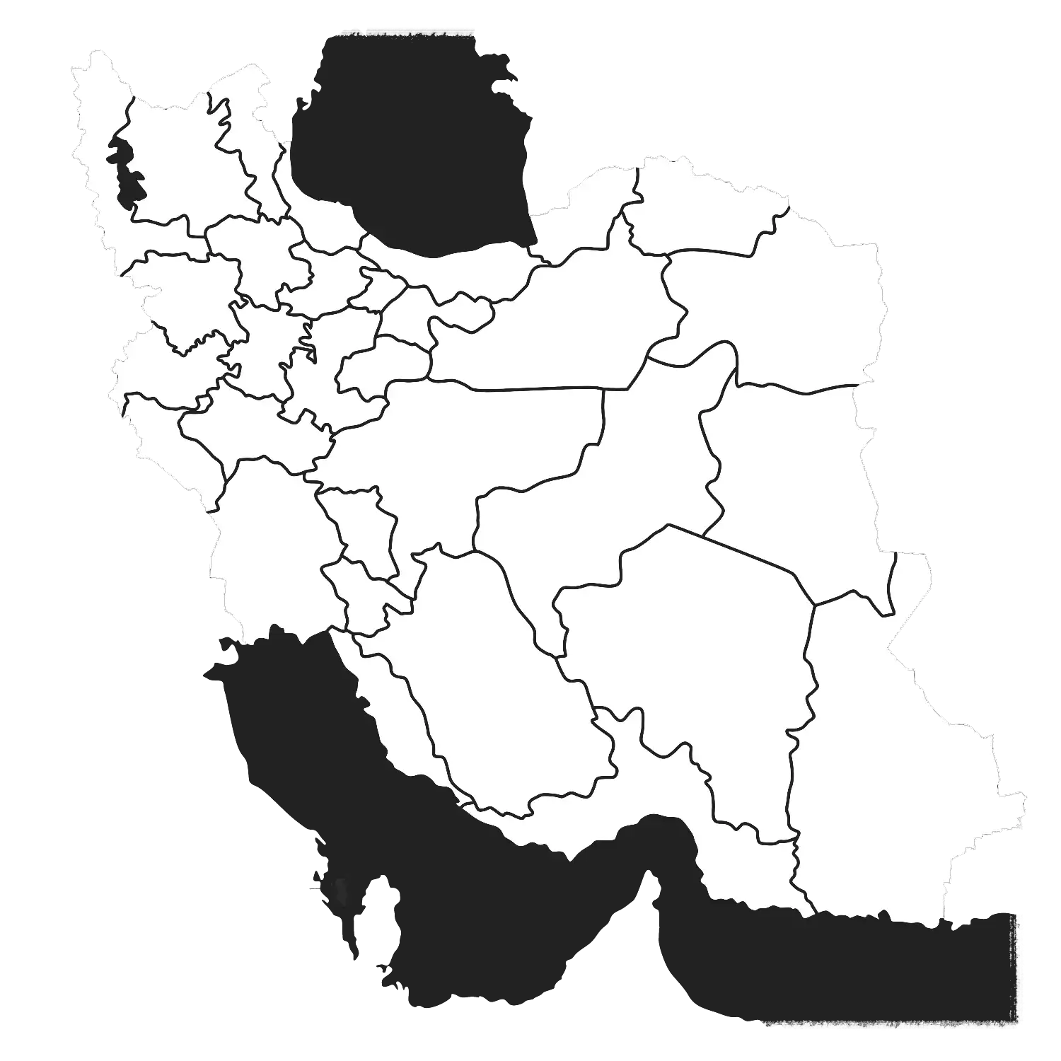 نمایندگی های مدیران خودرو روی نقشه ایران