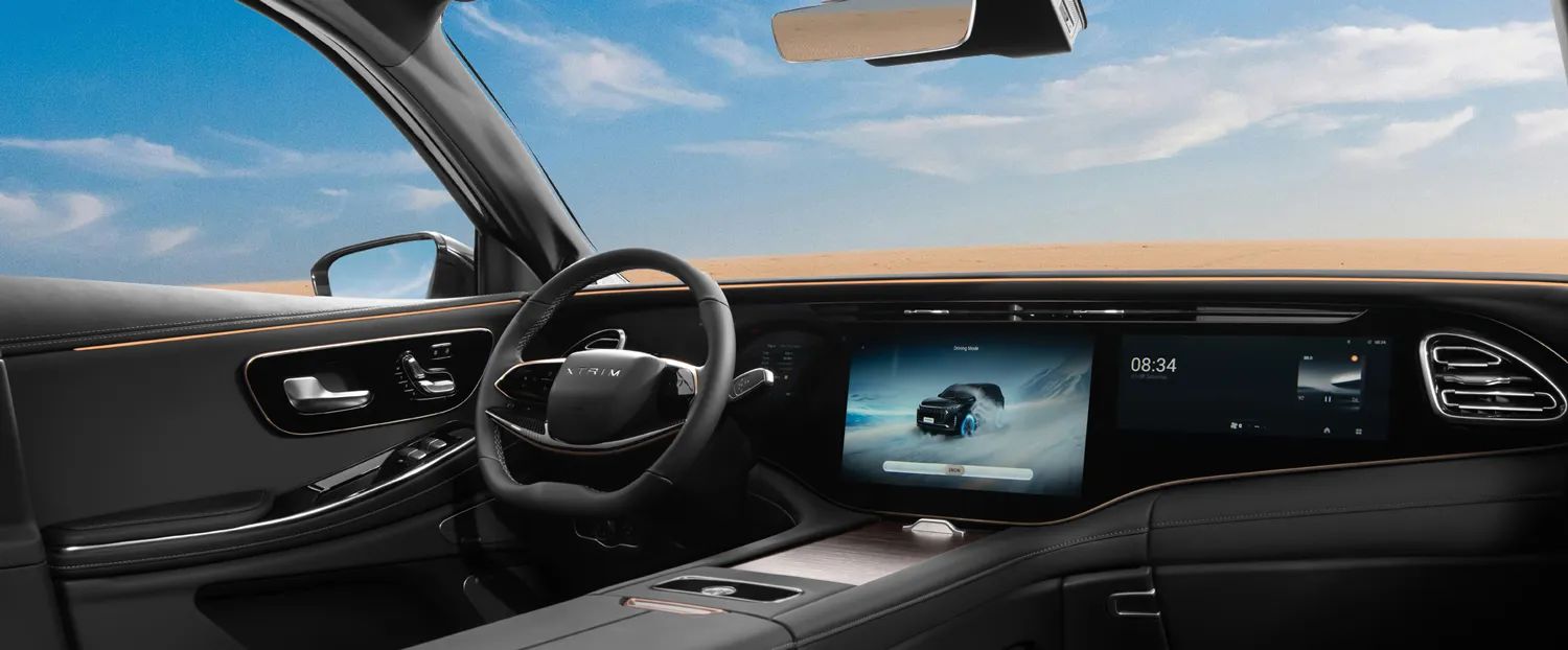 فضای داخلی اکستریم VX نمایش ردیف اول