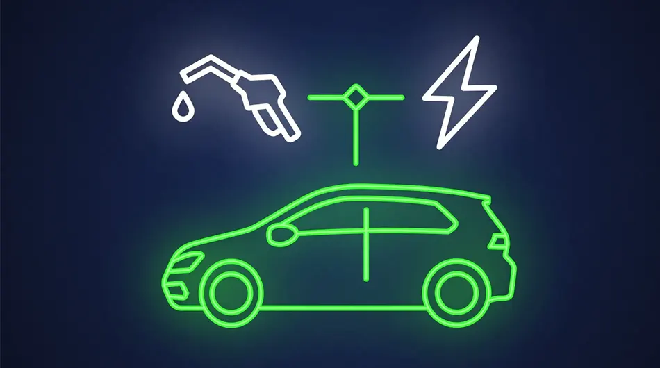 حالت هیبریدی یا PHEV