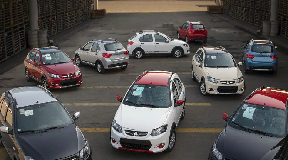 خودروهای سفید